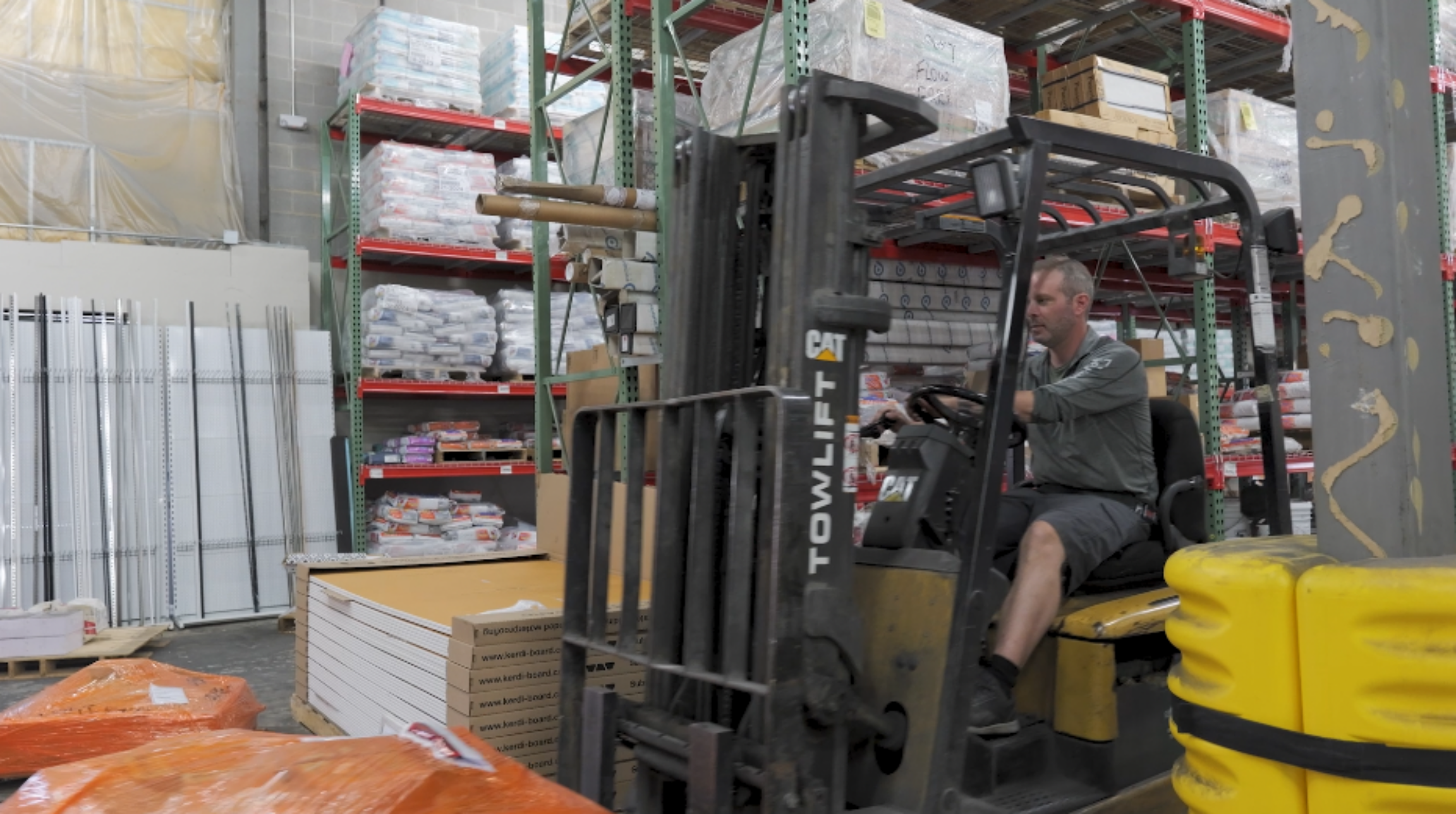 warehouse forklift