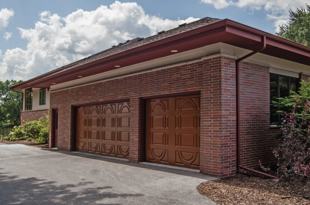 Fiberglass garage door from CHI