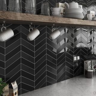 Product image for Chevron Wall – Black